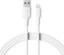 Voltme Powerlink EDC Series USB A to Lightning Cable - 12W Fast Charging, 2.4A, 1.2M - White