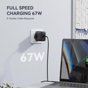 Voltme Revo 67 67W 2C+1A Wall Charge (Black)
