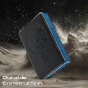 Promate 10000mAh Ultra-Slim Aluminum Crafted MagSafe Compatible Wireless Charging PowerBank 