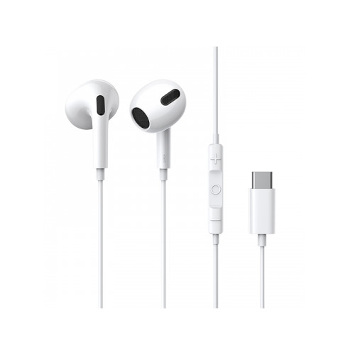 Baseus C17 Enock USB-C Lateral In-Ear Wired Earphone - White
