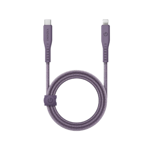 Energea Flow 480mbps USB-C To Lightning Cable 1.5M - Purple
