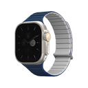 Uniq Revix Evo Reversible Strap For Apple Watch 46/49/45/44/42mm - Royal Blue / Chalk