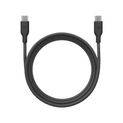 Bazic GoCharge Weave USB-C to USB-C 480Mbps 60W Cable 1.5M - Black