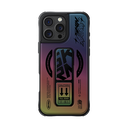 SkinArma Kira Kobai MagSafe Case With Grip Stand for iPhone 16 Pro - Hologram