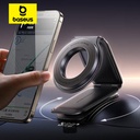 حامل هاتف السيارة المغناطيسي من سلسلة Baseus C02 Prime Trip، قابل للدوران 360 درجة، قابل للطي - أسود