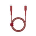 Energea Flow 480mbps USB-C To USB-C Cable 1.5M - Red