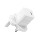Baseus GaN5 1-Port USB-C 30W Fast Mini Wall Charger - Moon White