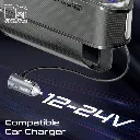 منظم سيارة متعدد الوظائف ومحطة شحن بروميت 65 واط - اسود 