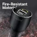 بروميت شاحن سيارة بقوة 120 واط مع منافذ توصيل الطاقة المزدوجة PROMAT والشحن السريع 