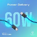 Promate Ultra-Fast 60W Power Delivery USB-C cable