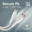 بروميت كابل USB-C فائق المرونة للشحن والبيانات /ابيض