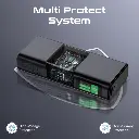 بروميت بطارية شحن محمولة 20000 مللي أمبير/ساعة 130 واط مصنوعة من الألومنيوم الأنيق مع شاشة TFT LCD 