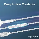 Promate MonoPod-LT Wired Mono Earphone with Lightning Connector white