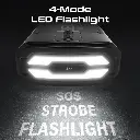 Promate 1200A/12V High-Capacity Jump Starter 150PSI Air Compressor with 12000mAh Power bank & Flashlight k  