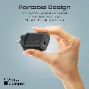 بروميت محول طاقة 25 وات ثنائي المنفذ مع كابل تايب سي إلى لايتنينج فائق السرعة 