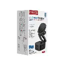  بروميت محطة شحن لاسلكية قابلة للطي بقوة 65 واط GaNFast متوافقة مع ماجسيف