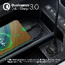 شاحن سيارة صغير شفاف من بروميت 65 وات سريع الشحن مع تقنية توصيل الطاقة QC 3.0 