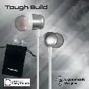  بروميت سماعات أذن ستيريو سلكية ENC مريحة داخل الأذن بمنفذ USB-C باللون الأبيض 