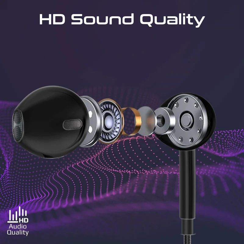 بروميت سماعة  MonoPod-LT السلكية أحادية الصوت مع موصل لايتنينج /اسود