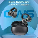 Promate AudioFit™ Open Ear Clip On TWS Earbuds w/ IntelliTouch Black