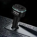 باورولوجي شاحن سيارة عالي الطاقة بثلاث منافذ  بقوة 140 واط مع كيبل تايب سي الى تايب سي 