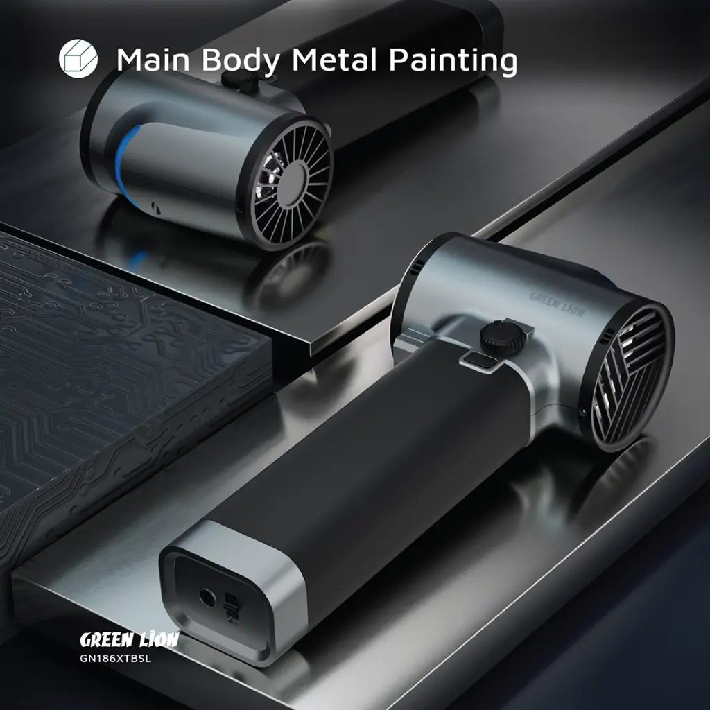 Green Lion GB-186X Turbo Blower - Silver 