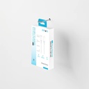 PAWA 3A USB-C To Lightning Quick Charging PVC Cable  White