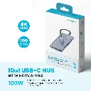 PAWA 10 in1 USB-C HUB With HDTV + VGA 