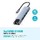 PAWA 5 in1 USB-C HUB With 4K HDMI 