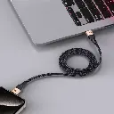 PAWA Levin Braided Cable USB-C to Lightning 30W -1.2M -DESERT BLACK