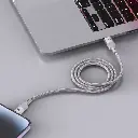 PAWA Levin Braided Cable USB-C to Lightning 30W -1.2M-GREY TITANIUM
