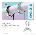 PAWA Levin Braided Cable USB-C to USB-C 60W -1.2M GREY TITANIUM