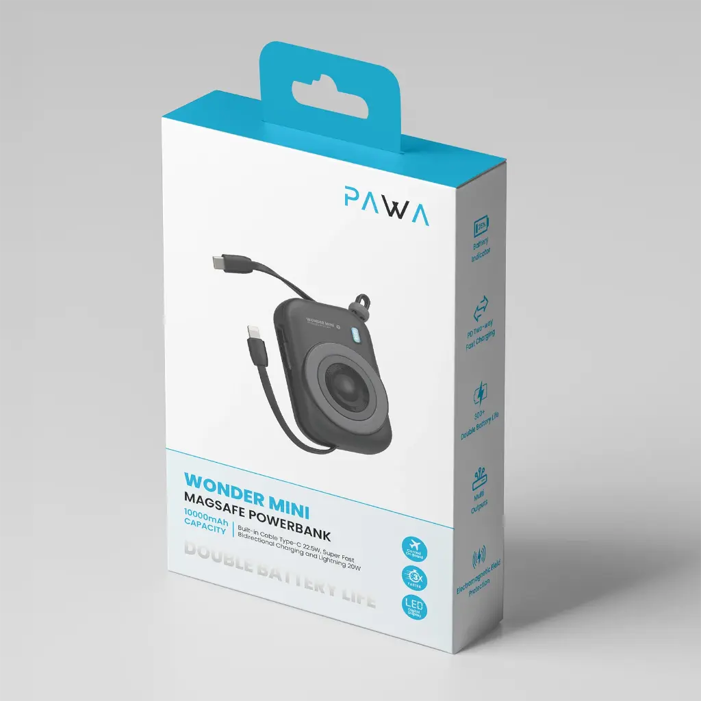 PAWA Wonder Mini Magsafe Powerbank - 10000mAh  