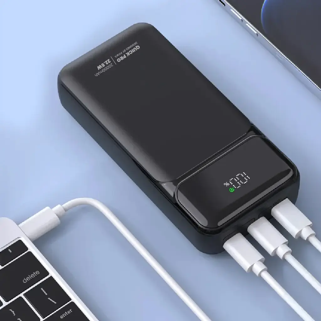 Pawa Quickpro P225 Fast Charging Powerbank 20000mAh 22.5w-Black