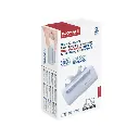 Promate5000mAh Ultra-Compact fast charging Power Bank with Dual Folding USB-C & Lightning Connector