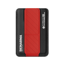 SkinArma Kado Wallet Mag-Charge Card Holder With Grip Stand - Black / Red