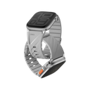 Uniq Fluo Bundle Magnetic Watch Strap With Connector for Apple Watch 40mm to 49mm - Mist Grey 