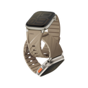 Uniq Fluo Bundle Magnetic Watch Strap With Connector for Apple Watch 40mm to 49mm - Soft Sand 