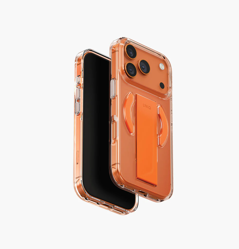  UNIQ Heldro Air Slim FlexGrip Case with Magnetic Charging 17 PRO VOLT ORANGE