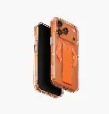  UNIQ Heldro Air Slim FlexGrip Case with Magnetic Charging 17 PRO VOLT ORANGE