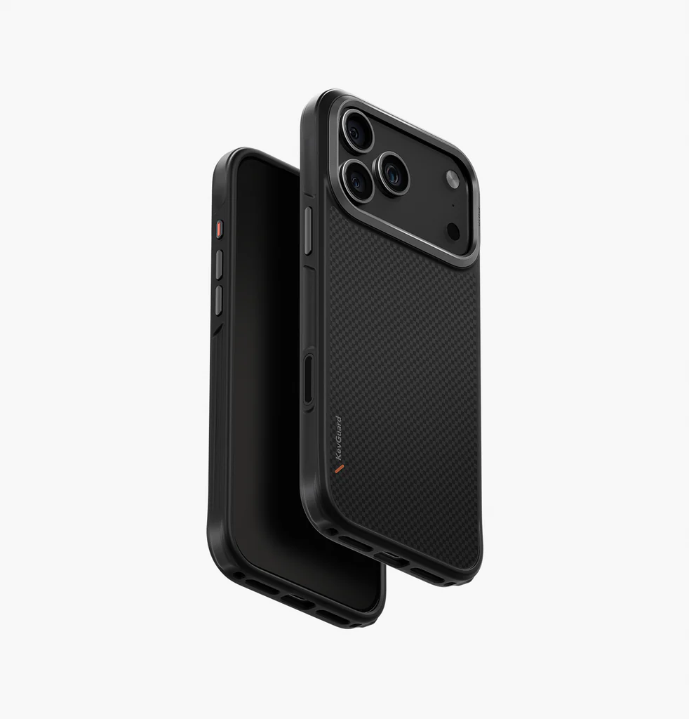  UNIQ Keva Tough Aramid Protective Case 17 PRO MAX - CARBON BLACK