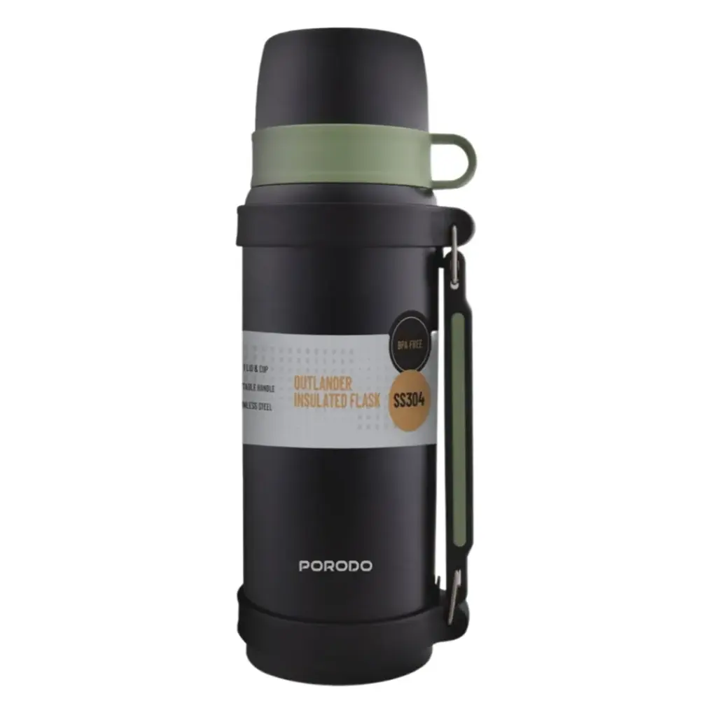 Porodo Lifestyle Insulation Flask - Black 
