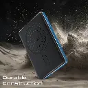 Promate  5000mAh Ultra-Slim Aluminum Crafted MagSafe Compatible Wireless Charging PowerBank