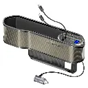  promate 65W Multi-Functional Car Organizer and Charging Station DARK GREY