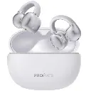 Promate AudioFit™ Open Ear Clip On TWS Earbuds w/ IntelliTouch White