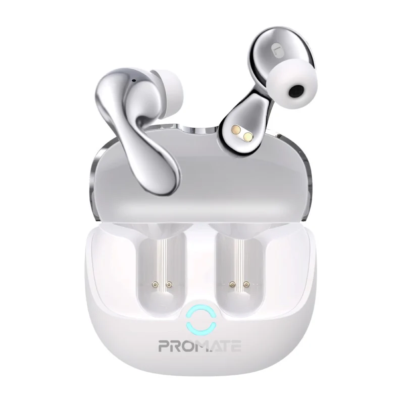 Promate High-Definition Hybrid ANC TWS Earbuds with IntelliTouch