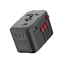 Promate 100W Power Delivery GaNFast™ Multi-Port Travel Adapter 