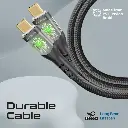 Promate  cable  60W Type-C TO Type-C - 2meter Black