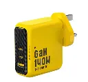 AOHI The Youth PD140W PD3.1 GaN 3-Port Fast Charger, Yellow 