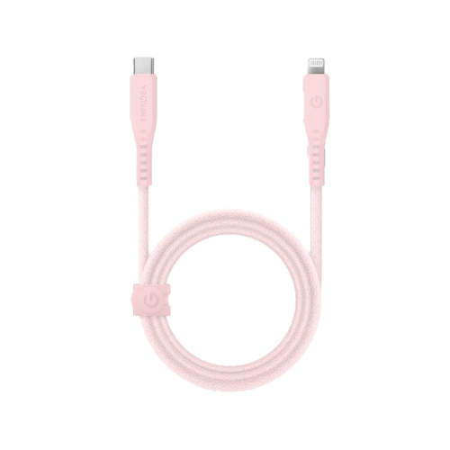 Energea Flow 480mbps USB-C To Lightning Cable 1.5M - Pink